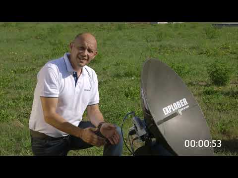 Antenne VSAT   Cobham SATCOM EXPLORER 5075 Global Xpress terminal Satellite Acquisition   Satavenue