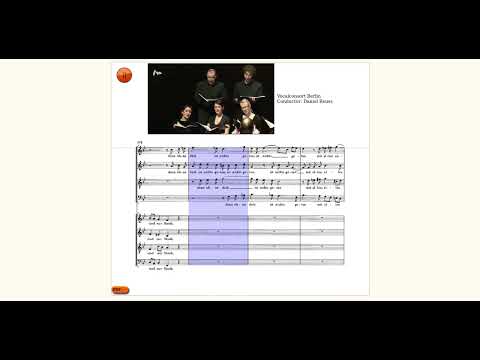 Singet dem Herrn ein neues Lied. Motet by J.S. Bach, BWV 225. Vocalconsort Berlin. Daniel Reuss.