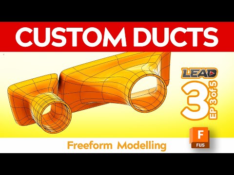 Design Custom Car Parts With 3D Scanning | Ep3 | Freeform Modeling The Duct