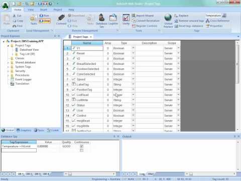Indusoft Training – Alarms