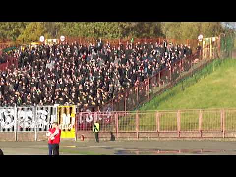 4 listopada 2017, g.13:00 GKS 1962 Jastrzębie - ROW 1964 Rybnik 2-1 (1-1) doping Jastrzębie/Rybnik