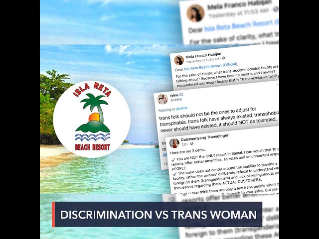 Davao del Norte resort sparks online outrage over discrimination vs transgender guests