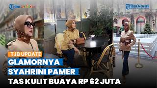 Dimanjakan Reino Barack Barang Mewah, Gaya Syahrini Tenteng Tas Kulit Buaya Rp 62 Juta Disorot