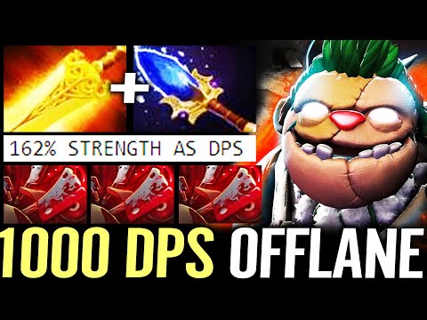🔥 1000 DPS Immortal Pudge Offlane — Radiance + Aghanim ROT Dismember Cancer Burn Dota 2 Pro