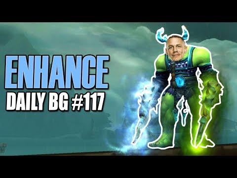 🤔Is Enhance Fun for BGs? - ENHANCE SHAMAN PvP DAILY BG 117 [BFA WoW]