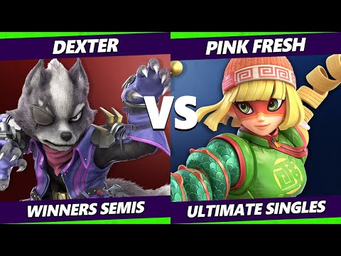 S@X 460 Winners Semis - Dexter (Wolf) Vs. Pink Fresh (Min Min) Smash Ultimate - SSBU