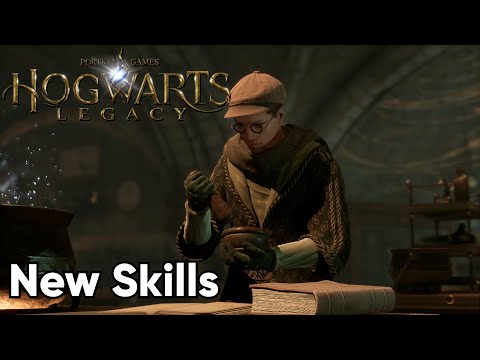 Part 4 New Skills. Hogwarts Legacy. As Slytherin. Harry Potter Fan's Walkthrough.