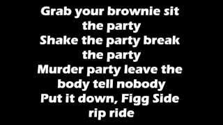 ScHoolboy Q-Banger(Moshpit) Lyrics on Screen