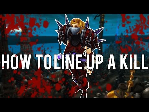 HOW TO LINE UP A KILL (Rogue Arena) - (Combat Rogue PvP) Warlords of Draenor 6.2