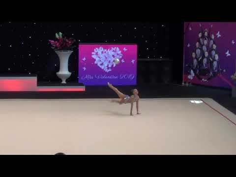 Katrin Tsoneva BUL ball Junior Final Miss Valentine 2019