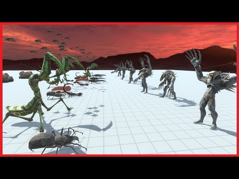 10x SCOURGE VS 4x FACTIONS - ANIMAL REVOLT BATTLE SIMULATOR