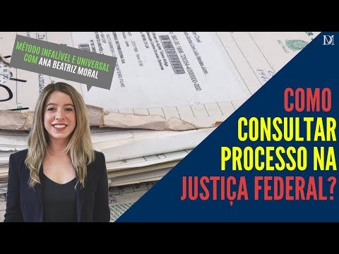 Vídeo: Consulta Justiça Federal: como localizar processos