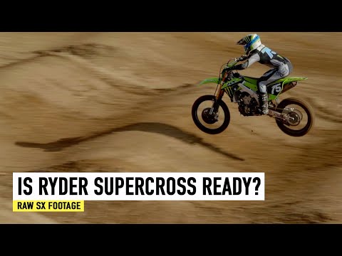 Is Ryder DiFrancesco Ready To Race Supercross? | RAW Test Track Laps