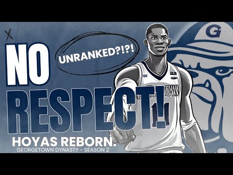 No RESPECT - Unranked still? - NCAA BASKETBALL 10 DYNASTY - S2 - EP. 18