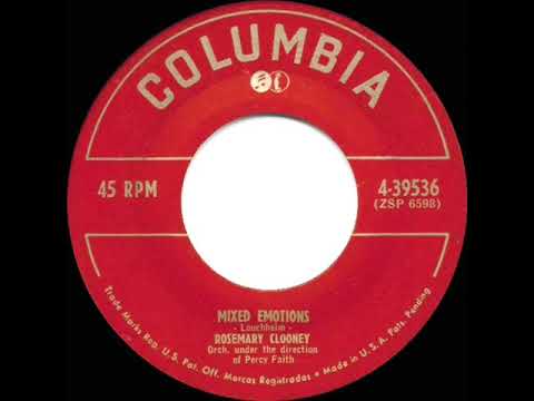 1951 HITS ARCHIVE: Mixed Emotions - Rosemary Clooney