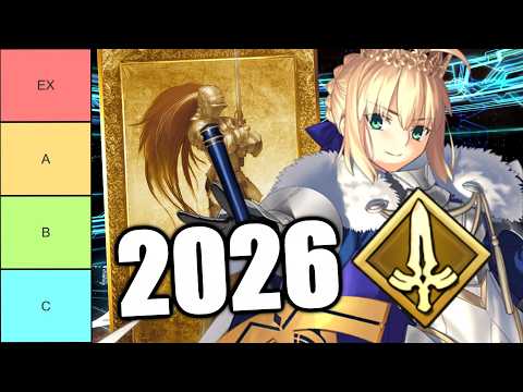 Fate/Grand Order – Saber Tier List 2026
