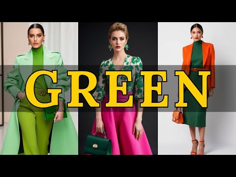 Green Color Combinations Outfit Guide 2025 | Chic & Stylish Spring Fashion Trends