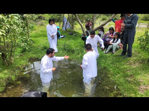 Bautismo en Agua 💧 Iglesia: ⛪️ Cristiana Saquisili /Sigchos Cotopaxi 2024/