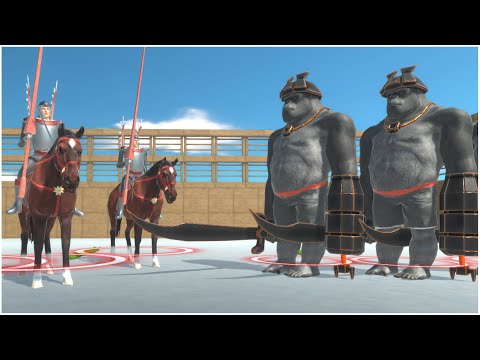 Animal Revolt Battle Simulator - HUSSAR vs Scimitarilla