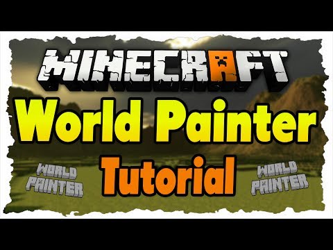 Minecraft World Painter Tutorial - "Draw" Epic Worlds [Deutsch|HD+]