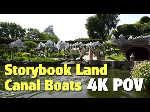 Storybook Land Canal Boats | Disneyland Park | 4K