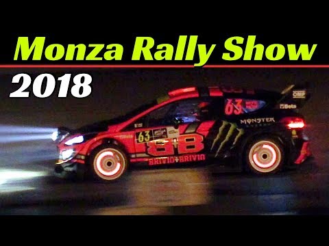 Monza Rally Show 2018 - Friday, Day 2 - Night Stage, Glowing Brakes & Exhaust Flames Festival!