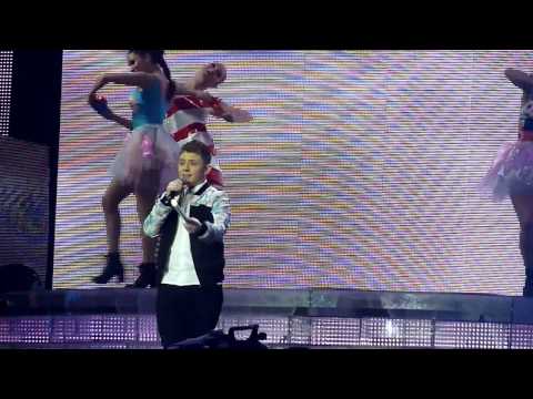 X Factor Tour 2014 - Birmingham- 28/3/14 Nicholas McDonald - Candy