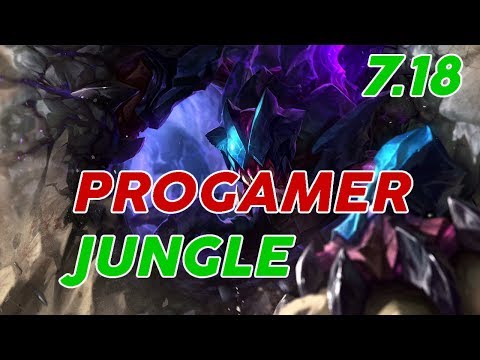 progamer Rek'Sai Jungle Patch 7.18 Pro Replay