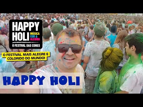 Vlog Happy Holi Floripa 2015 | Jobson Amancio | Florianópolis