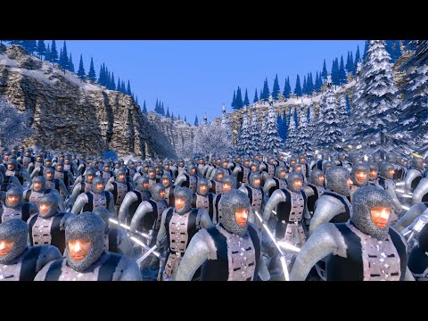 15000 Elf Shields VS 16000 Dwarf Mattocks. Ultimate Epic Battle Simulator 2