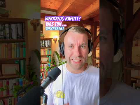 Werkzeug kaputt? Sprech es an! #gebäudereinigung #podcast #professional #reinigung #wissen #tipp