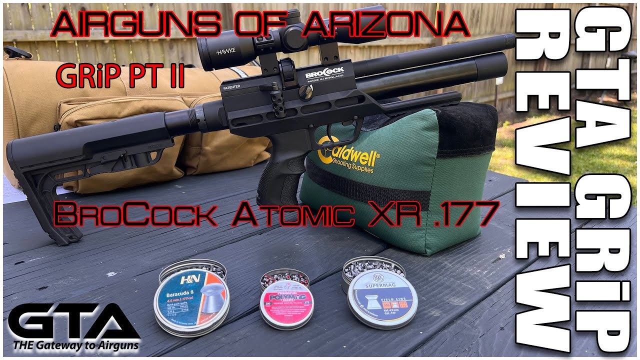 BroCock Atomic XR .177 PT II - Gateway to Airguns GTA GRiP REVIEW