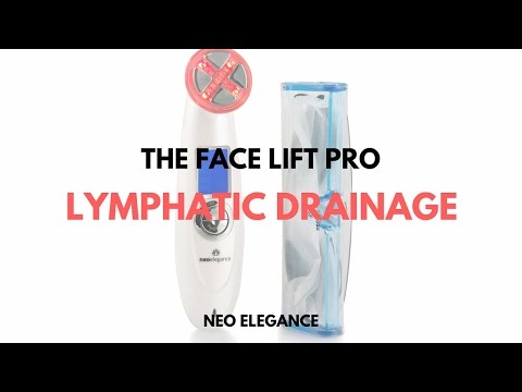 How to use the Face Lift Pro for lymphatic drainage by Neo Elegance