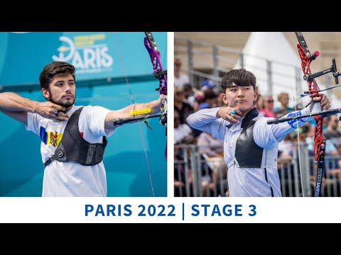 Dan Olaru v Kim Je Deok – recurve men Semifinal 2 | Paris 2022 World Cup S3