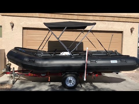 Bris Inflatable Boat Mods & DIY Boat Trailer