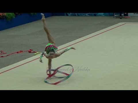 Sara STAYKOVA (BUL) ribbon - 2015 Corbeil senior AA