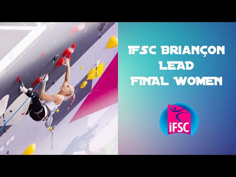 IFSC Briançon Lead Women Final | WorldCup Climbing