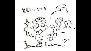 お絵描き('ω')②