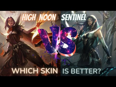 SENTINEL Irelia VS HIGH NOON Irelia l Skin Comparison
