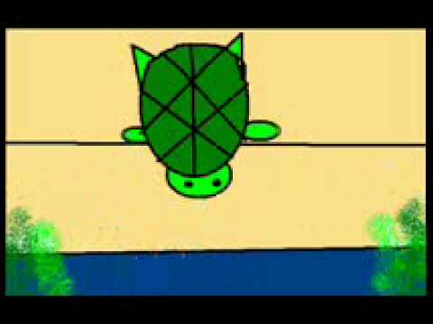 Parry Gripp La la wee la la woo Turtle animation!