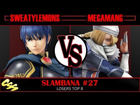 [Slambana #27] Losers Top 8: SweatyLemons (Marth) vs. MEGAMANG (Sheik)