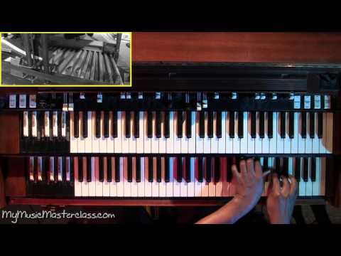 Eddie Brown - Gospel Organ Lesson 1
