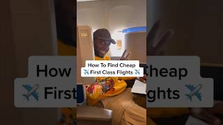 Do you want to fly first class for cheap? ✈️ #travel #flight #firstclass