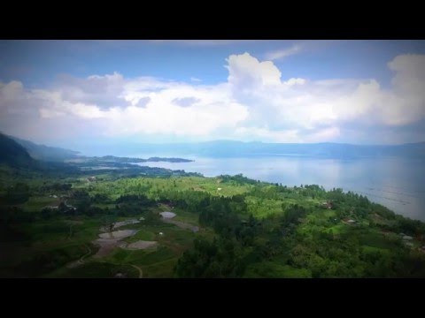 Aerial View Of Lake Toba, DJI Phantom 3 
