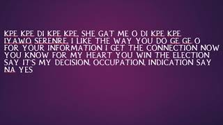 Tekno - Choko Official Lyrics