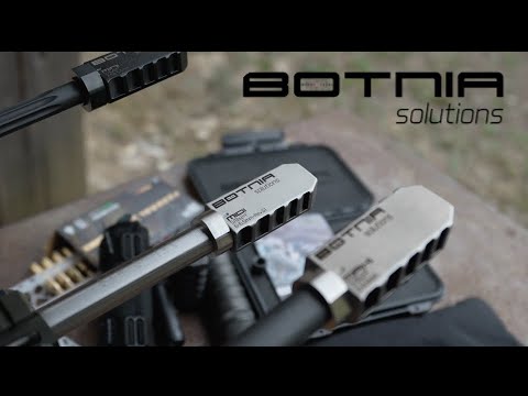 BEST Muzzle Brake ever!  Botnia Solutions Mini, Midi and Maxi.