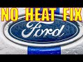Ford Heat Not Working Simple Fix - DIY - Small Space Living Ford Heat Not Working Simple Fix - DIY