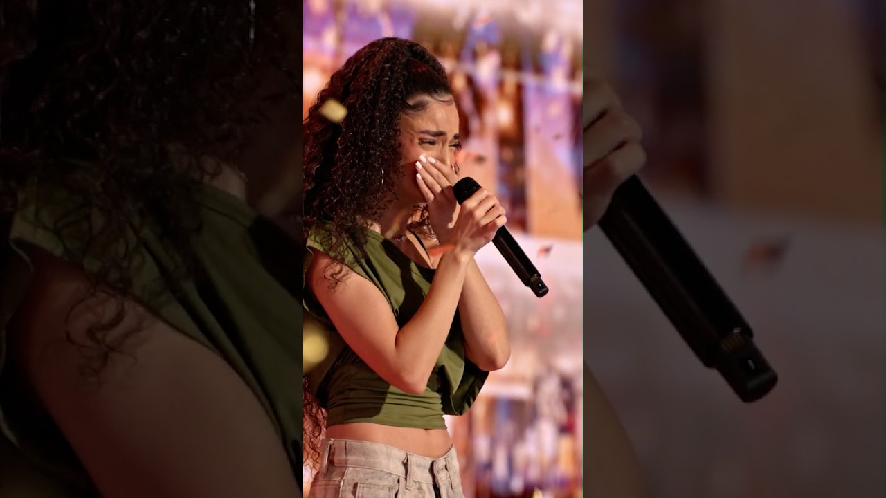 She got a GOLDEN BUZZER! ✨ | AGT thumbnail