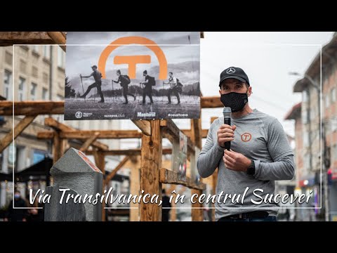 Am adus Via Transilvanica în centrul Sucevei
