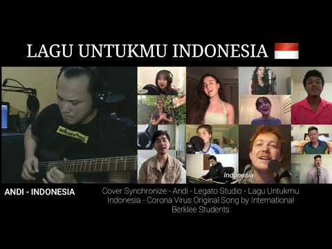 Lagu Untukmu Indonesia - Bernard Dinata & International Berklee Students Cover Syncronize by Andi